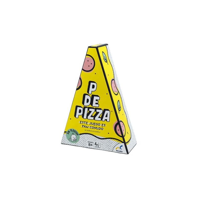 P de Pizza Juego de Cartas para Familia y Amigos