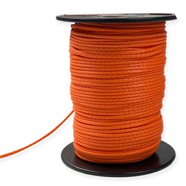 X MONSTER Throw Line 1.8mm 100% UHMWPE Easter Rope for Arborists, Best for Tree Climbing, High Limb Throwing, Outdoor Utility Cord (ORANGE, 330)