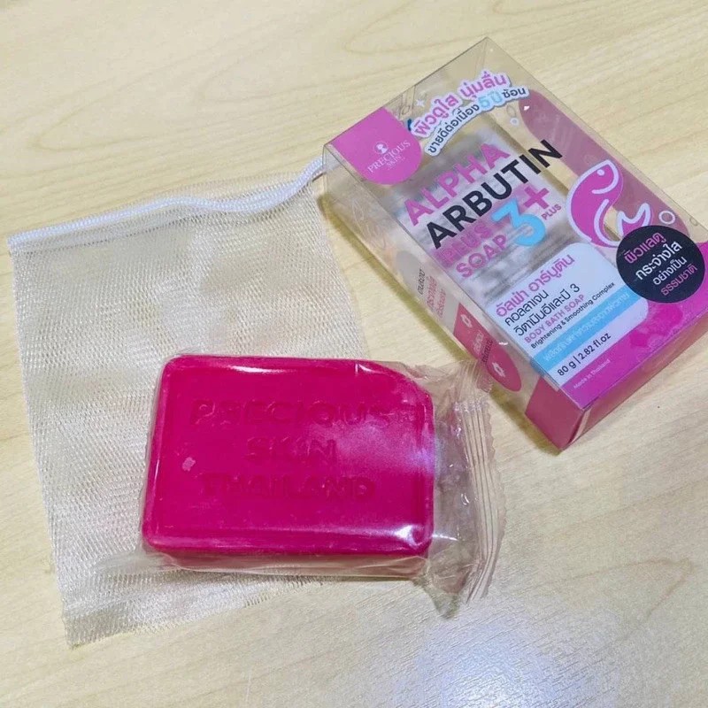 PRECIOUS Alpha Arbutin 3Plus+ Soap by Precious Skin Thailand