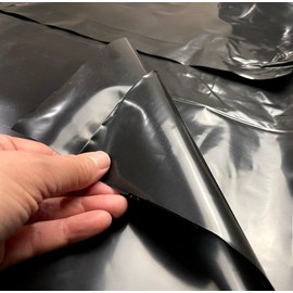 Moisture/Vapor Barrier Underlayment for Laminate Engineered Hardwood Floors (.006 Mil Thick Polyethylene Film) - 100 Sq Ft Roll