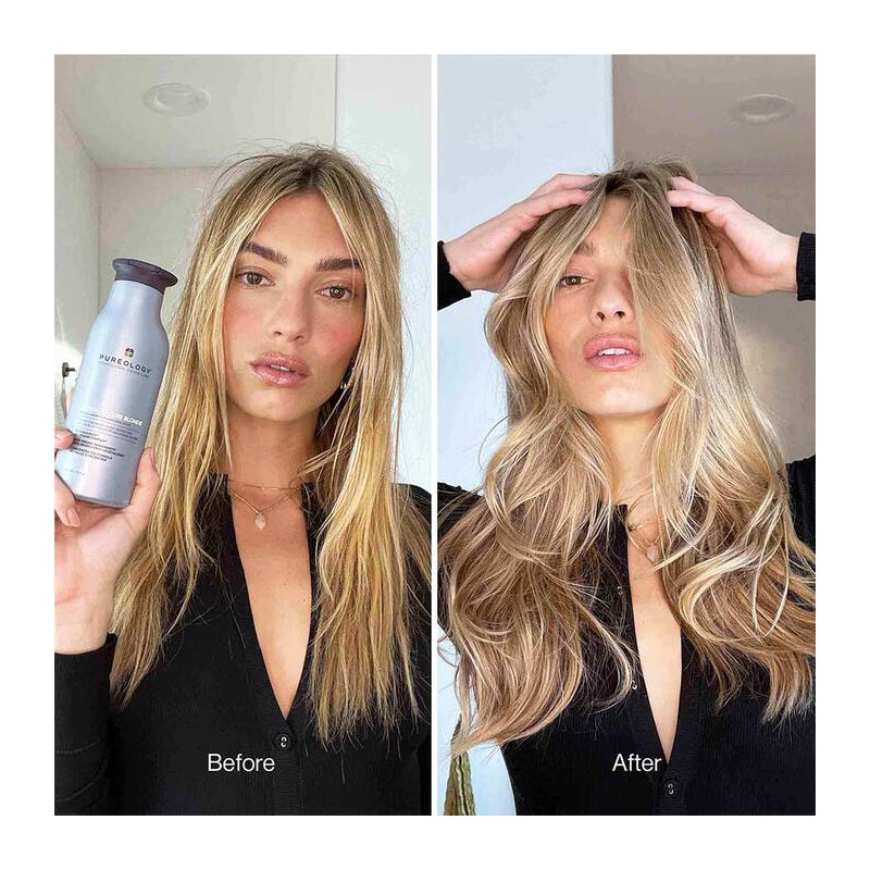 Pureology Strength Cure Blonde Purple Shampoo and Conditioner 266ml Bundle