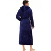 ccko Mens Robe with Hood, Big and Tall Warm Soft