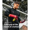 T1TAN Rebel 2.0 Solar Red (FP) - Soccer Gloves Football