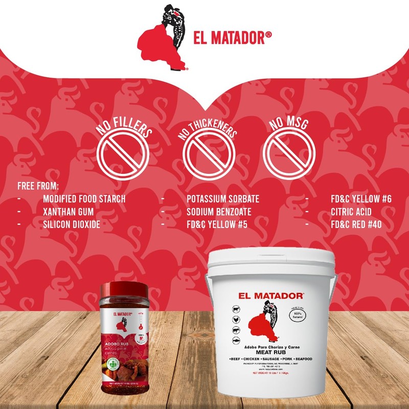 El Matador Adobo Para Carnes, Meat Rub Paste, 14 Oz.