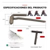 Zuotai 8mm/9mm/10mm 3pcs/set Llave De Válvula De Para Motocicleta