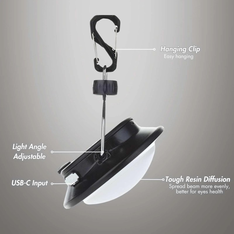 Zhentai SUBOOS Gen 2 Pro 3000LM UFO Camping Lantern Rechargeable,