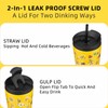 BJPKPK 18-34oz Insulated Stainless Steel Tumbler Cup with Lid and