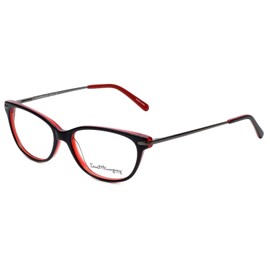 Ernest Hemingway 4644 Designer Reading Glasses in Black/Red +1.50