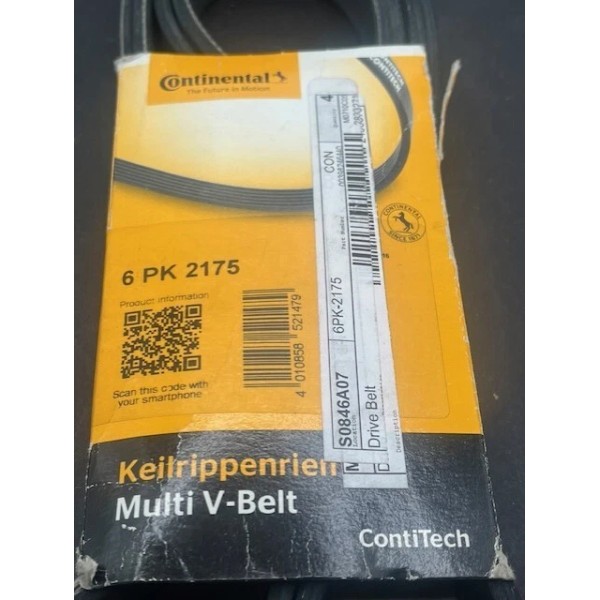 Continental 6PK2175 Serpentine Belt For 94-15 B3000 C280 C36 AMG