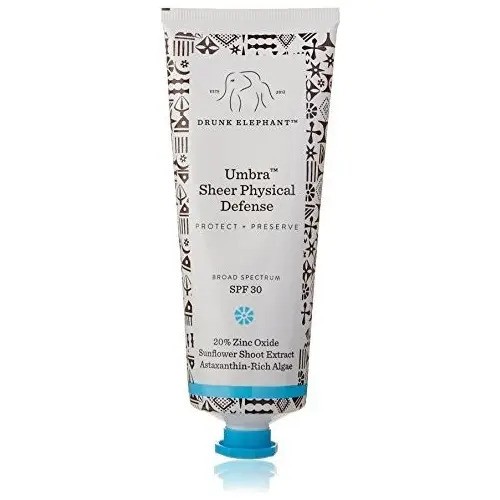 Bebido Elefante Spf 30 Umbra Sheer Física Defensa Protector