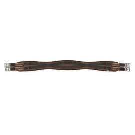 Shires Memory Foam Girth - Brown 48