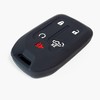 2-Pack Click&Fit Silicone Key Fob Covers Compatible with Chevy Silverado