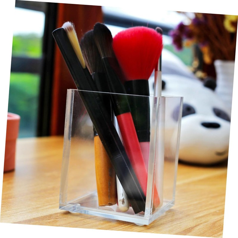 Operitacx Makeup Brush Organizer Makeup Tool Holder Acrylic Pen Holder