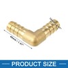 A ABSOPRO 12mm Right Angle Hose Barb Barb Tube Pipe