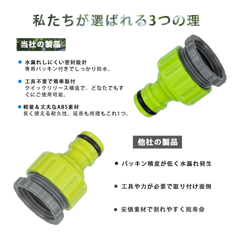 COZARA Faucet Nipple with Thread, For Washing Machines, Water Connection,