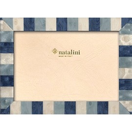 Natalini C 20 Marquetry Inlay Wooden Photoframe, Blue, 13 x 18 x 1.5 cm
