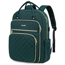 LOVEVOOK Laptop Backpack for Women, Water Resistant Travel Work Backpacks Purse Stylish College Bookbag Business Teacher Nurse Computer Bag with USB Charging Port, Fits 15.6" Laptop