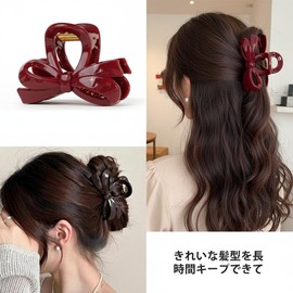【3-Piece Set】 GXFDCAT Hair Clip Large 10cm Bangs Clip Hair Holder Secure Clip Barrette Hair Dome Clip Hair Clip Stylish Adult Cute Hair Holder Stylish Thick Hair Holder Hair Clip Hair Clip Korean