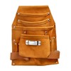 Mivos Leather Tool Belt Bag - Mini Tool Bag for