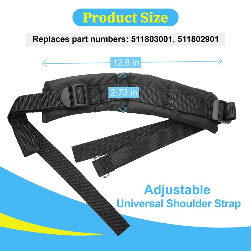 150BT Shoulder Strap Harness Left and Right for Husqvarna Backpack