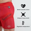 iGD Men's Compression + Ductor Shorts V2 L Red