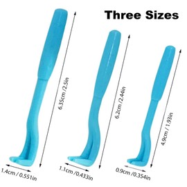 DmDoyy 3er Set Zeckenhaken Für Hunde, Katze, Pferd, Mensch, Verschiedene Haken Für Alle Zecken-Größen, Schmerzfrei Zecken Entfernen in Sekunden, Zeckendreher, Zeckenschutz, Zeckenmittel