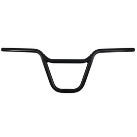 S SENQI BMX Handlebars Bike Handlebar Aluminum Alloy Bicycle Handle Bars Lightweight Riser Bar 22.2mm Bar End 750 * 22.2 * 22.2mm,Black