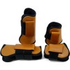 QMYBROW Horse Tendon Brushing Boots Open Front & Fetlock Boot