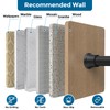 AIZESI Black Adjustable Tension Curtain Rod, 31-63 Inch Spring No