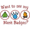CafePress Merit Badges Square Car Magnet 3 X 3 Square