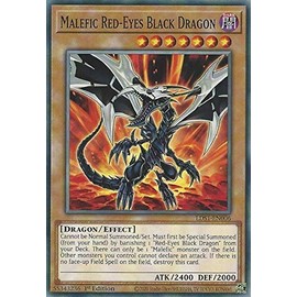 Malefic Red-Eyes Black Dragon - LDS1-EN006 - Common - 1st Edition