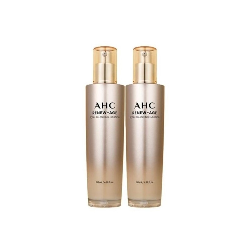 AHC Renew Age Total Balancing Emulsion 130ml x 2 basic