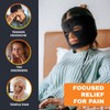 ELEKHEAL EX-Large Heated Face Mask with Eye Cutouts for Sinusitis,
