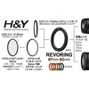 H&Y Step Up Ring REVORING 67-82mm Titanium Gray Leveling Filter