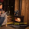 Heat Powered Stove Fan Self Starting Heat Resistant Aluminum Alloy