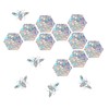 Prism Window Stickers for Bird Strikes, Anti-Collision Stickers, Prevent Birds