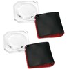 MAGDEPO Folding Magnifier Magnifier Magnifying Glass 6x Magnification Portable Portable