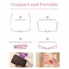 LUFF Pocket Folding Reading Glasses, Compact Reading Glasses with Lether