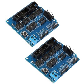 Hailege 2pcs V5 Sensor Shield Sensor Expansion Board V5 for Electronic Building Blocks Robot Parts