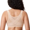 DELIMIRA Women's Front Closure Bras Posture Full Coverage Plus Size