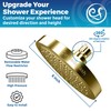 High Pressure Shower Head - Anti-Clogging Silicone Nozzles - 2.5