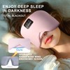 LC-dolida Sleep Mask with Bluetooth Headphones, Soft Ice Silk Sleep