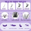 Kit de Extensiones para Pestañas B&Qaugen 3 en 1 con