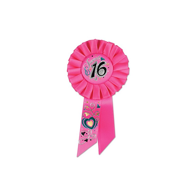 Beistle Sweet 16 Rosette