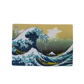 Cleaning Cloth, Set of 2, Wiping Ultra Fine Fiber, 11.8 x 7.9 inches (30 x 20 cm), Ukiyo-e, Thirty-Six Views of Fugaku, Katsushika Hokusai, Kanagawa Wairi (Owarami)