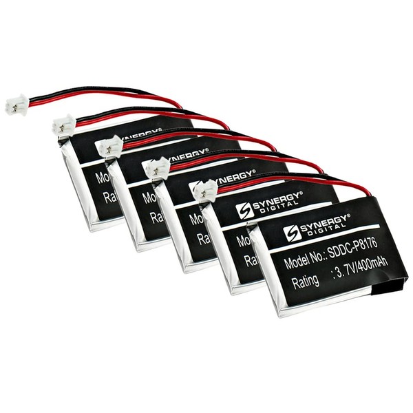Synergy Digital Dog Collar Batteries, Compatible with Educator ET-300TSReceiver Dog