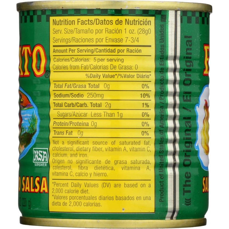 El Pato Jalapeno Salsa 7.75 oz. (6-Pack) by El Pato