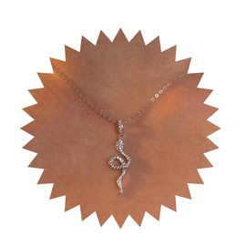 Inilbran Boho Crystal Snake Choker Necklace Vintage CZ Serpent Snake Necklace Emerald Snake Pendant Necklace Snake Shape Chain Necklace Jewelry for Women and Girls