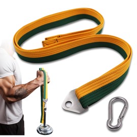 Arm Wrestling Pronation Belt Strap- 79" Durable Non-Slip Strap with Stainless Steel Triangle Buckle for Pronation and Back Pressure Forearm Strength Training