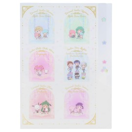 Sunstar Stationery Sailor Moon x Sanrio Clear File Die Cut B Pattern S2137828
